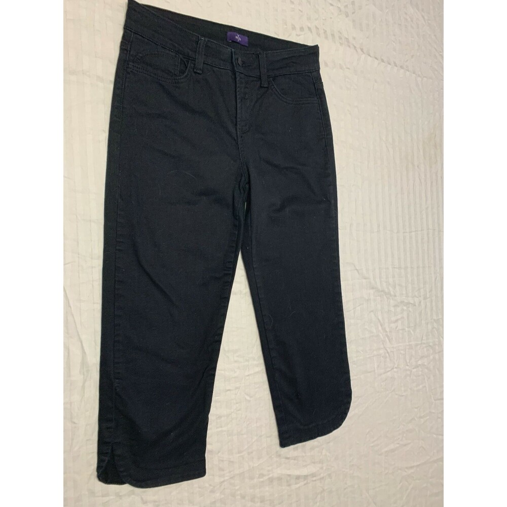 NYDJ WOMENS JEANS CROP CAPRIS PANTS SIZE 4